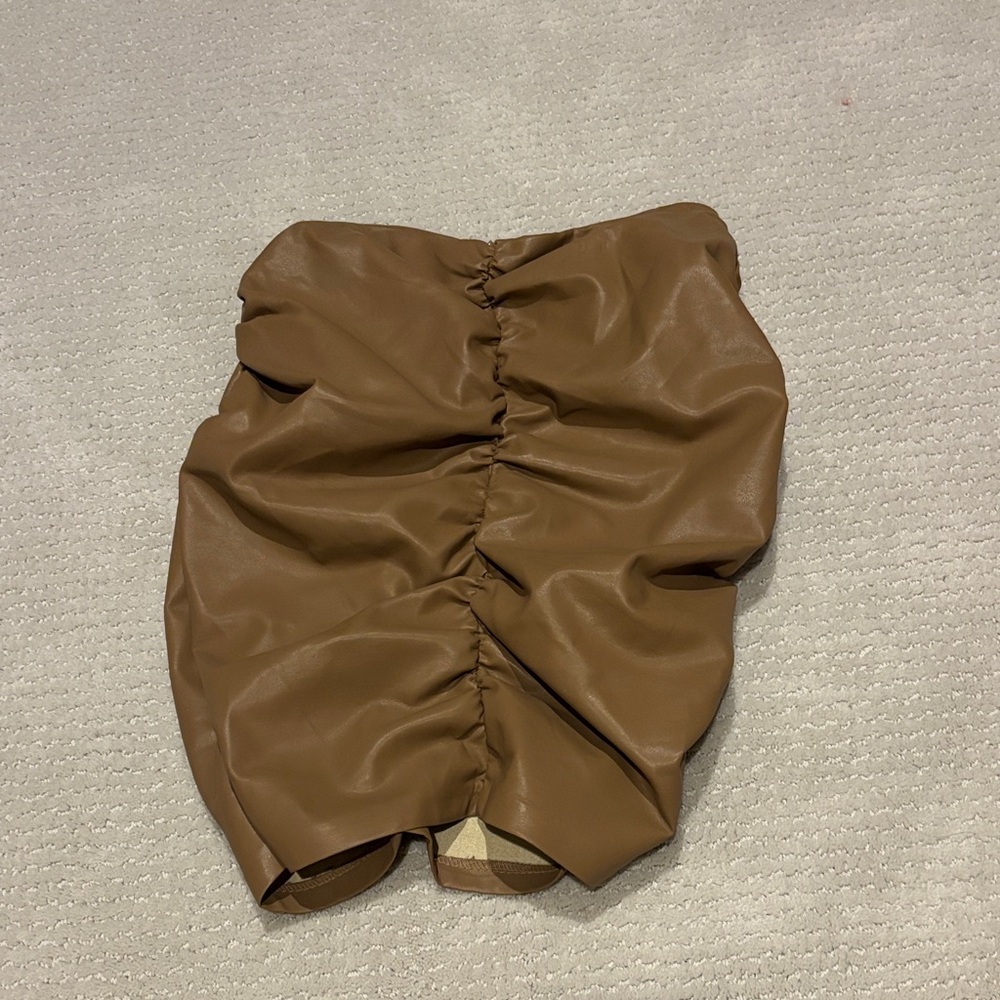 HYFVE Brown Pencil Skirt